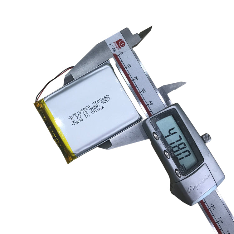 105060 3500mAh 3.7V Lithium Ion Battery (A-grade cell）