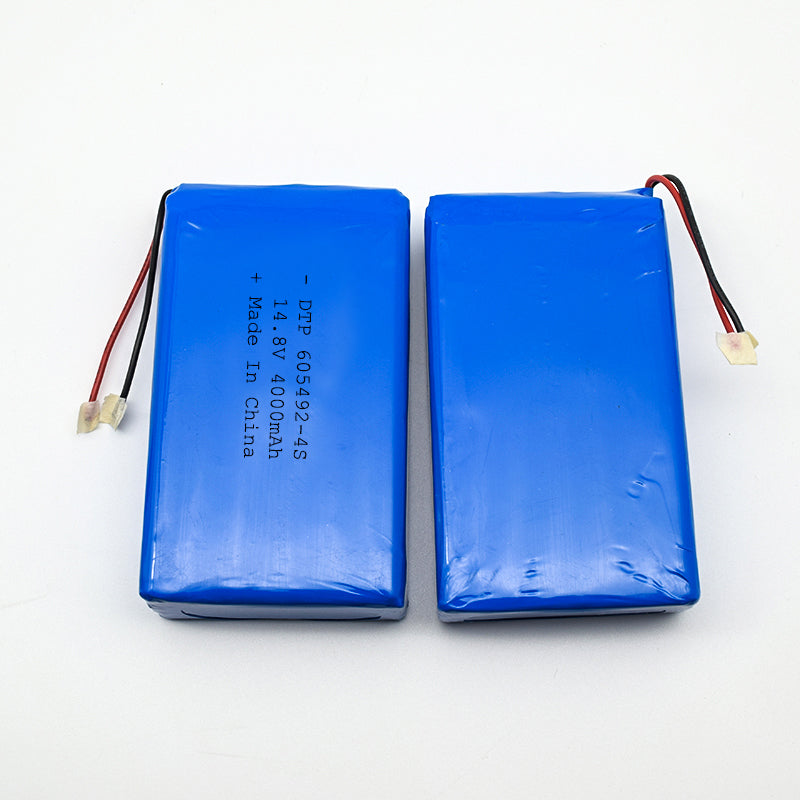 14.8V Lithium Battery Pack 605492-4S 4000mah  (A-grade cell）
