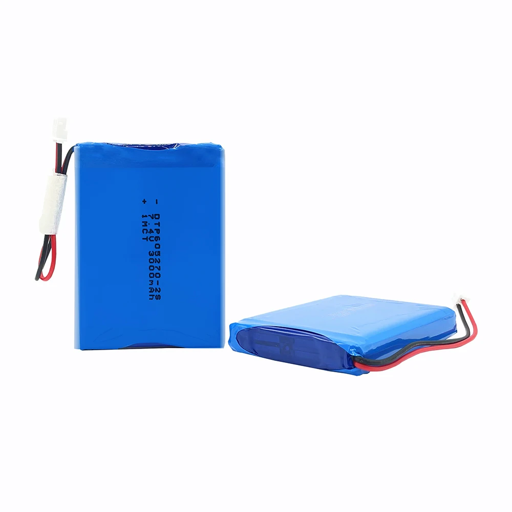 7.4V Lithium Battery Pack 605270-2S 3000mah  (A-grade cell）